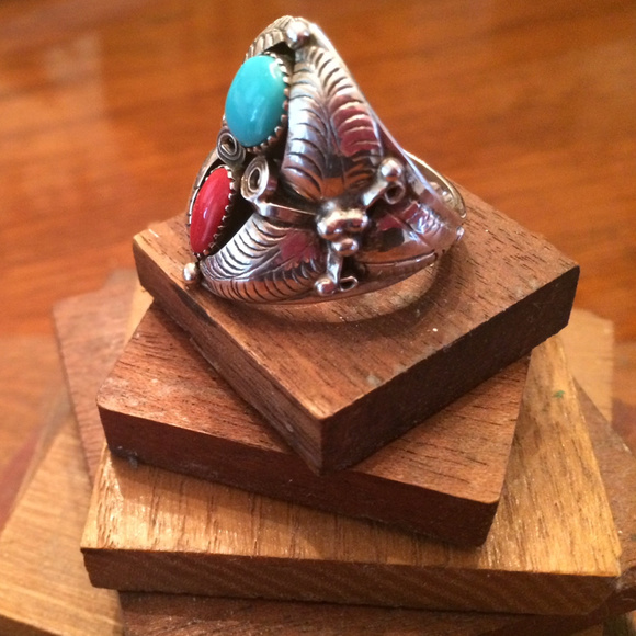 Other - Native American Sterling Silver HUGE Ring